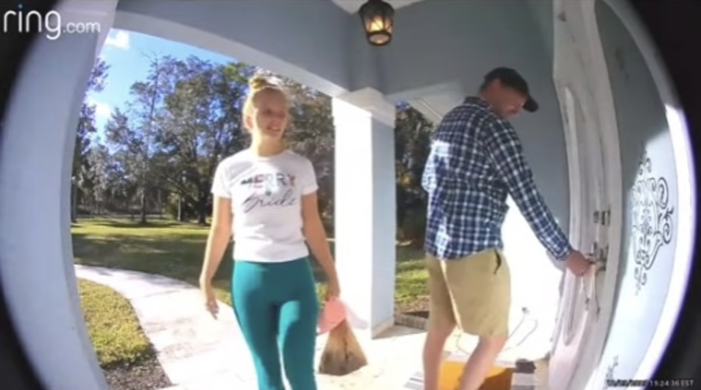 Heartbreaking Doorbell Cam Footage Captures Family’s Joyful